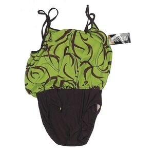 NWT Mainstream‎ One Piece Swimsuit Size 10